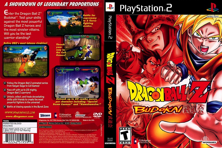 DRAGON BALL Z BUDOKAI 1 [US : DVD5 1 Disc]