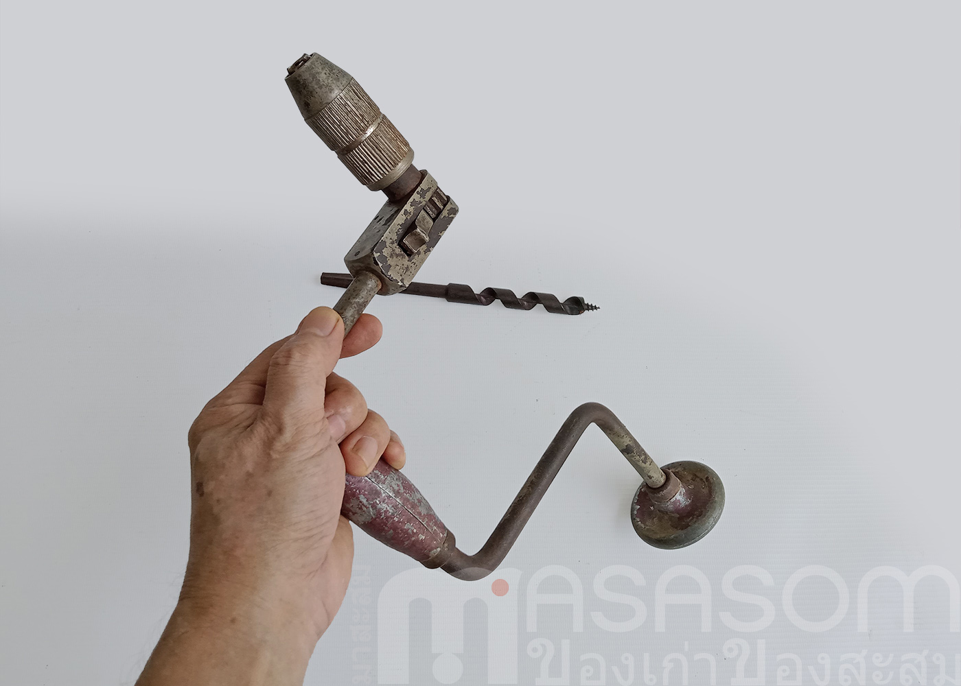 สว่านมือโบราณ2