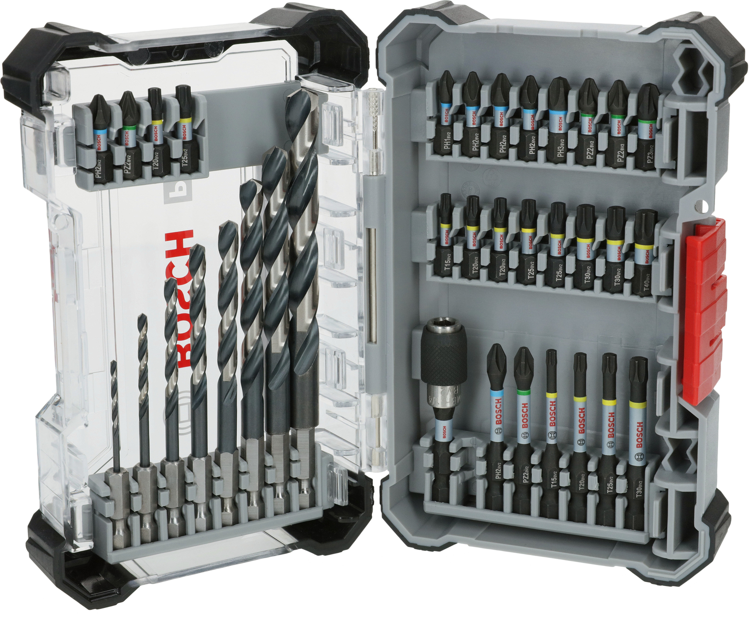BOSCH PRO Impact Metal Bit Set, 35 pcs ชุดดอกไขควง 2608521U80