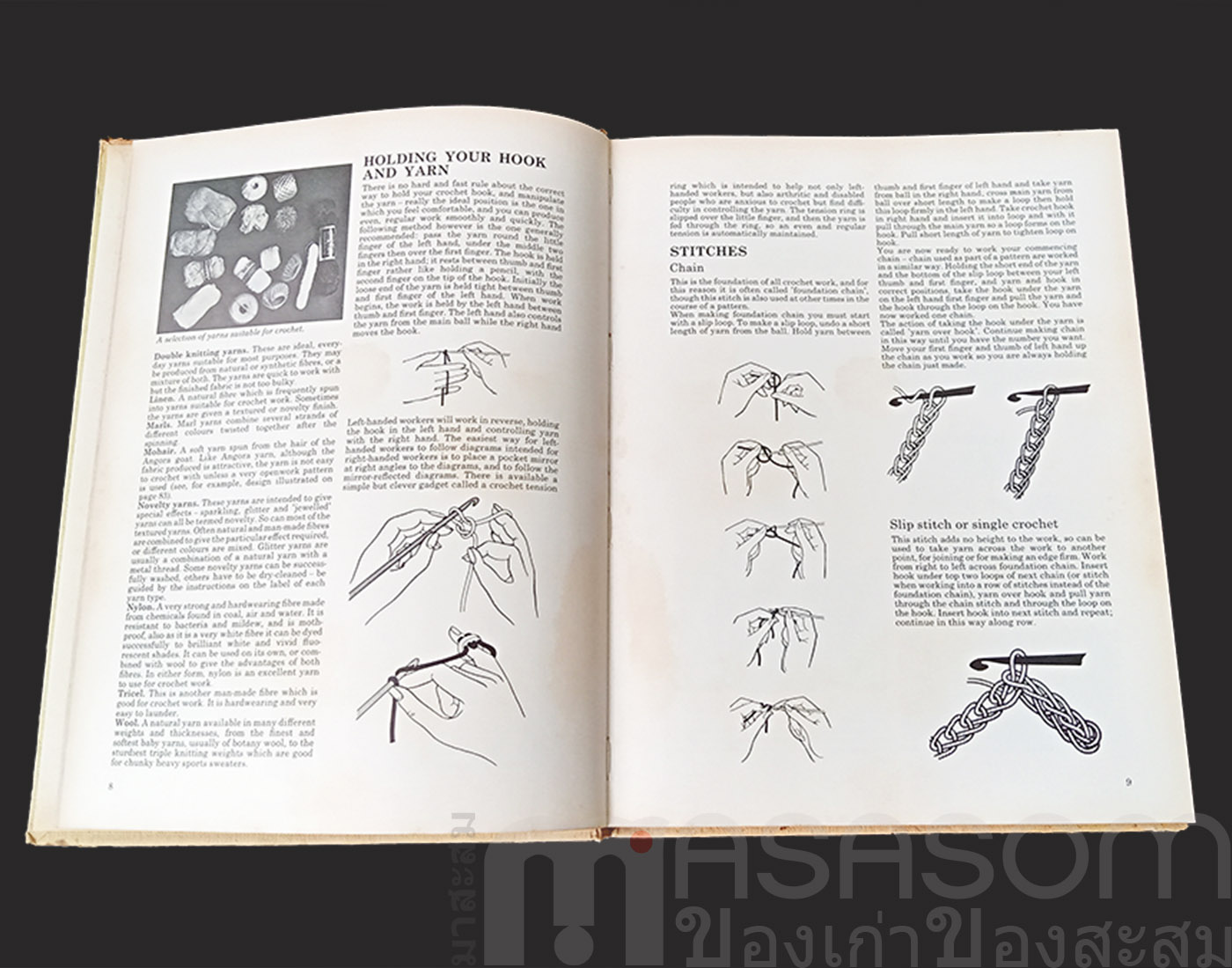 หนังสือการถักโครเชท์