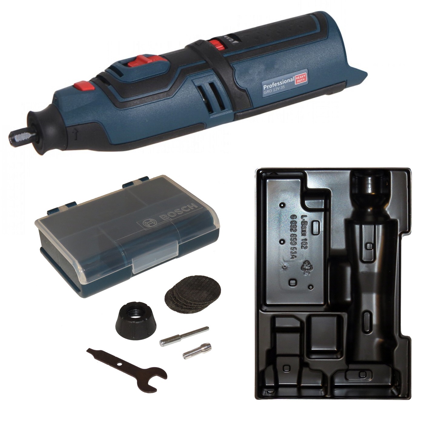 เครื่องเจียรอเนกประสงค์12V GRO12V-35 BOSCH SOLO