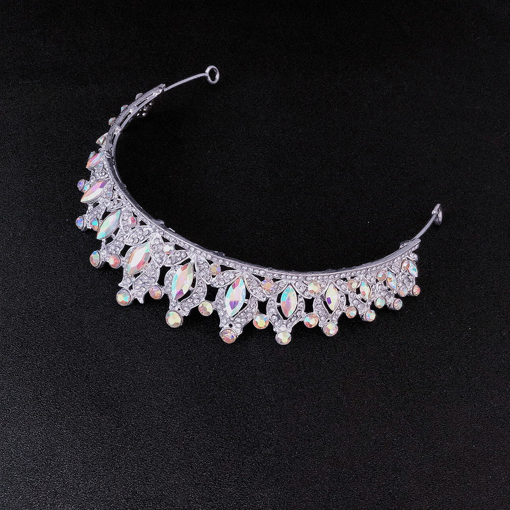 SET013 เครื่องประดับ 3 ชิ้น มงกุฎ สร้อยคอ ต่างหู จัดเซทสวยงาม สินค้าพร้อมส่งจากไทย