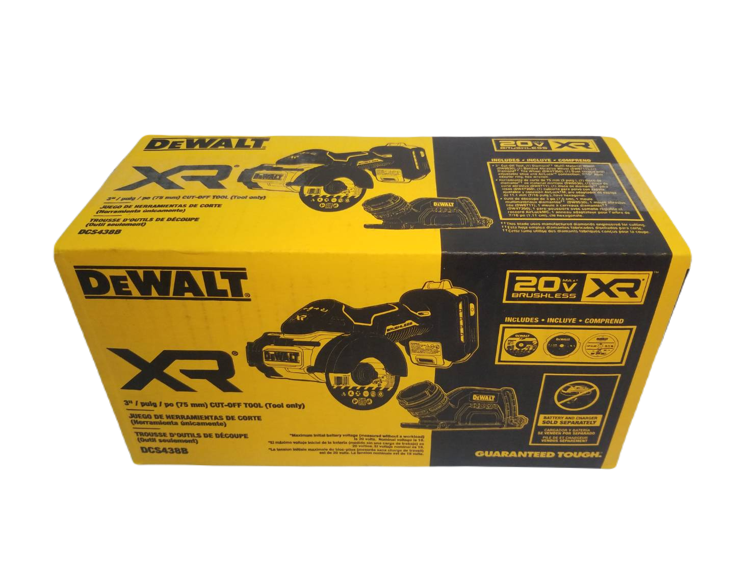 เครื่องตัด 3in1 DCS438B DEWALT