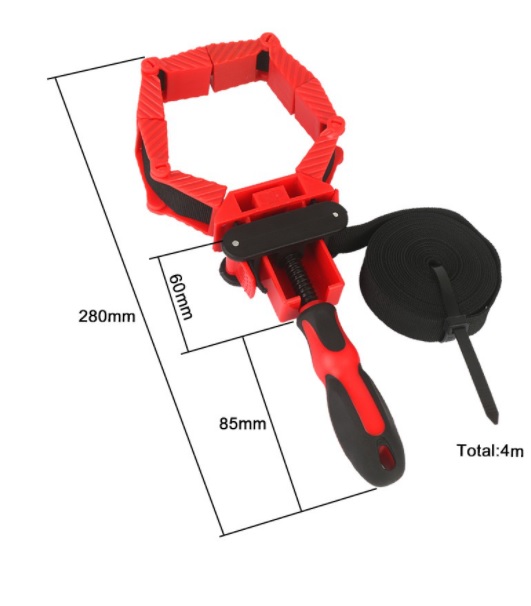 แคลมป์เข้ามุมชิ้นงานแบบสายรัด Belt Clamp รุ่น PTT-30BC PUMPKIN #34231