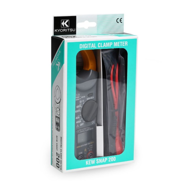 แคลมป์มิเตอร์ดิจิตอล SNAP200 KYORITSU