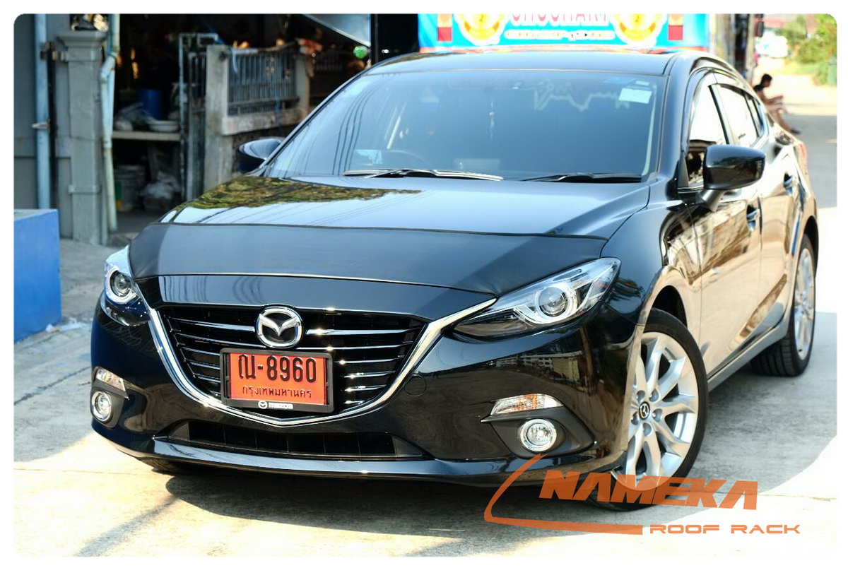 MAZDA ผ้ากันแมลง หน้ากากกันแมลง BRA CAR สไตล์ อเมริกา