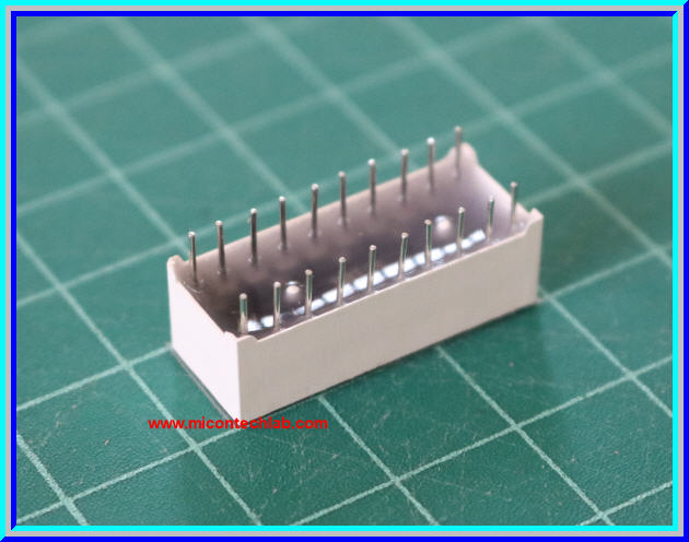 1x Multi Color LED Bar Graph Red Yellow Green Blue Display 10 Segments