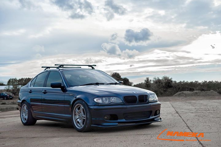 roof rack ชุดขาจับแร็คหลังคาพร้อมคานขวาง BMW E46 (ตรงรุ่น)