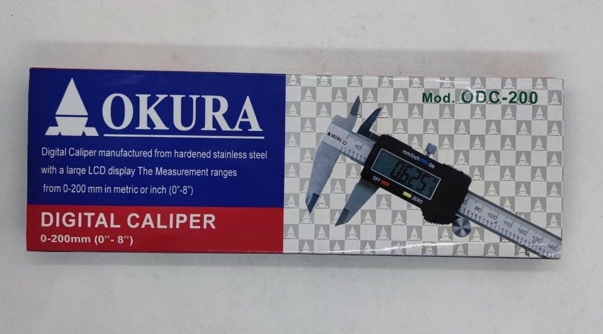 เวอร์เนียดิจิตอล8" ODC-200 OKURA