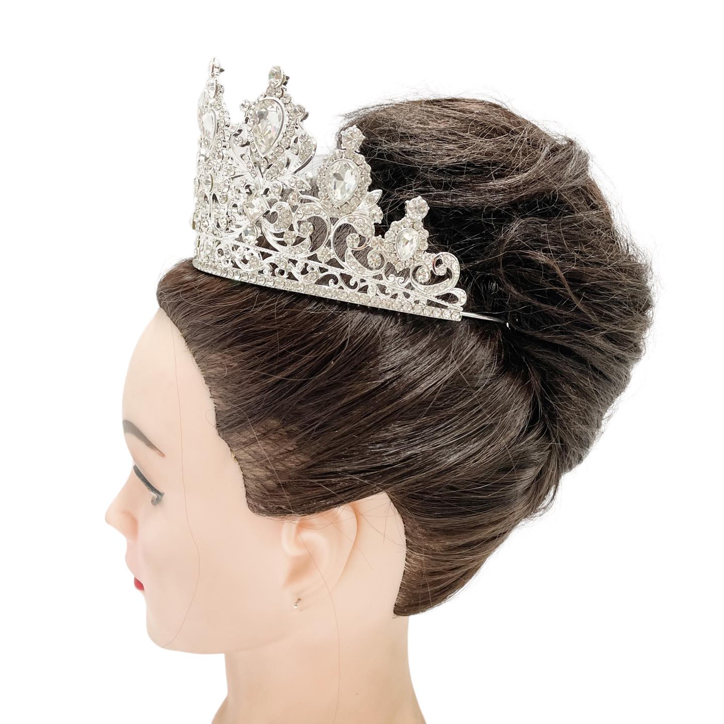 (พร้อมส่ง) เทียร่า 359 สีเงิน งานสวย ปราณีต QCเพชรทุกเม็ด สินค้าพร้อมส่งจากไทย