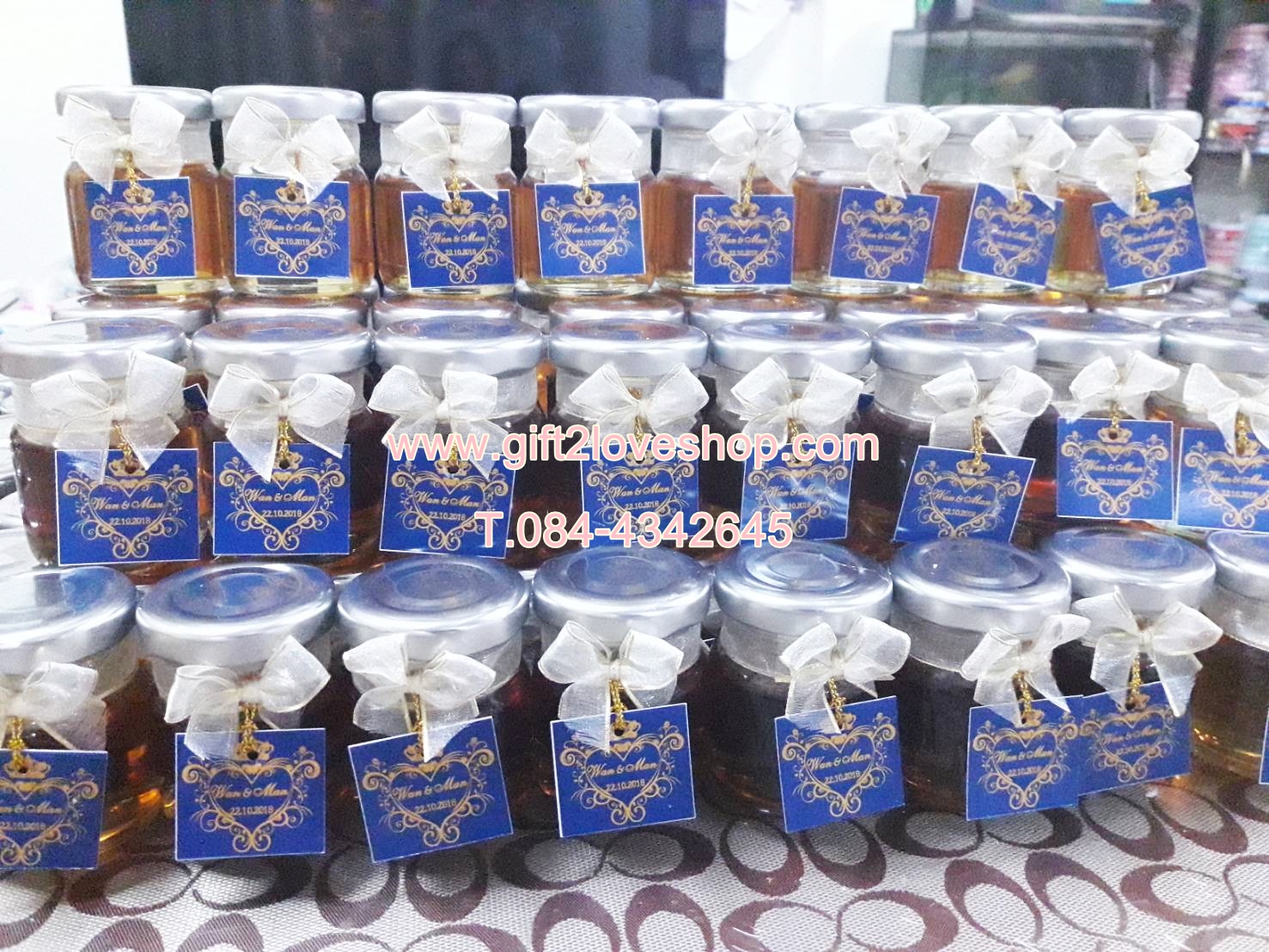 น้ำผึ้งป่าแท้ 45 ml.