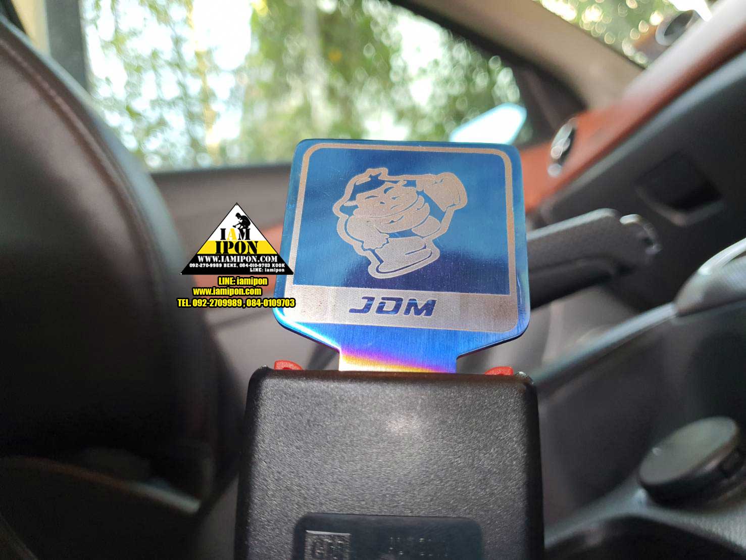 เบลท์หลอก ไทเทเนียม งานสวยๆ ใส่ได้ทุกรุ่นที่เป็นรถยนต์