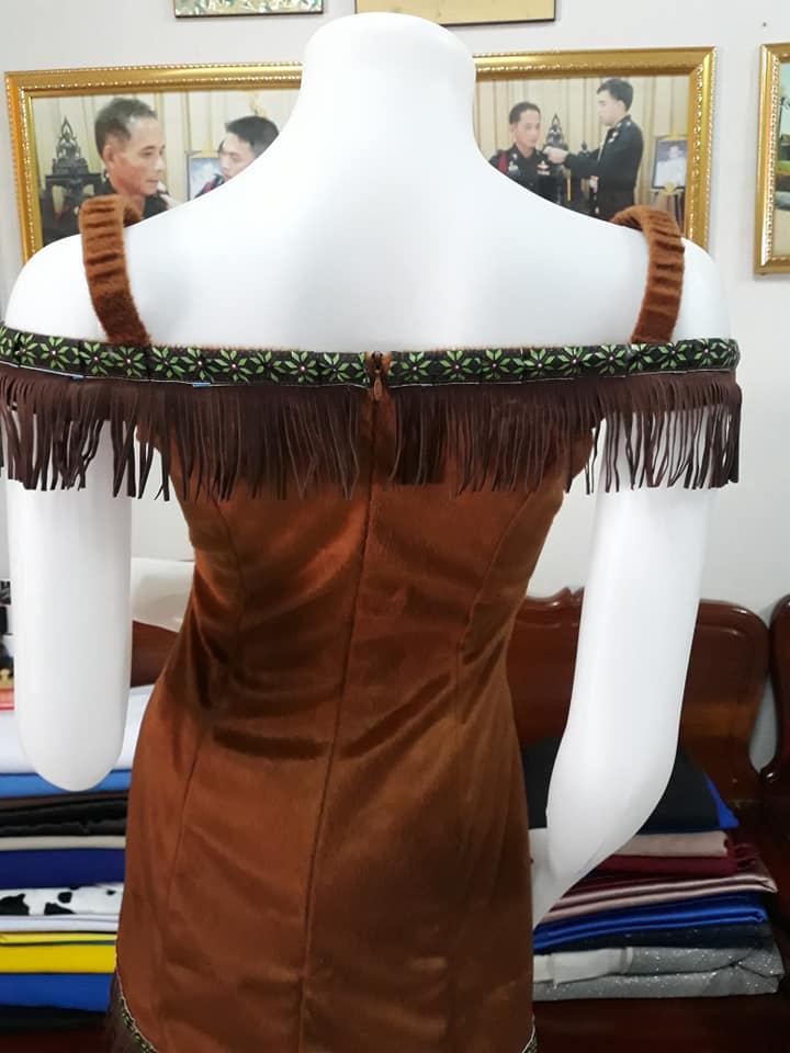 ชุดอินเดียแดงหญิง