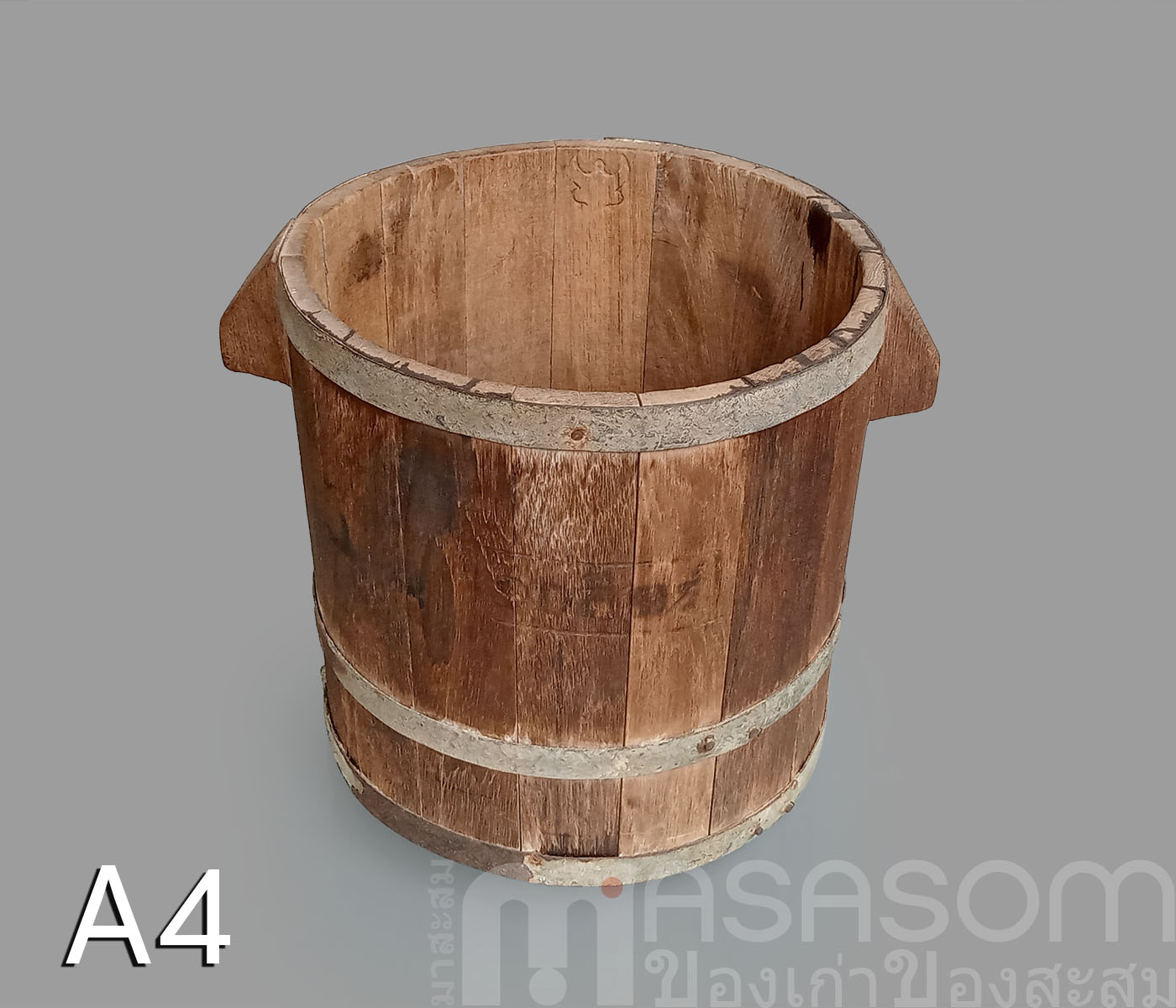 ถังตวงข้าวโบราณขนาด 10 ลิตร