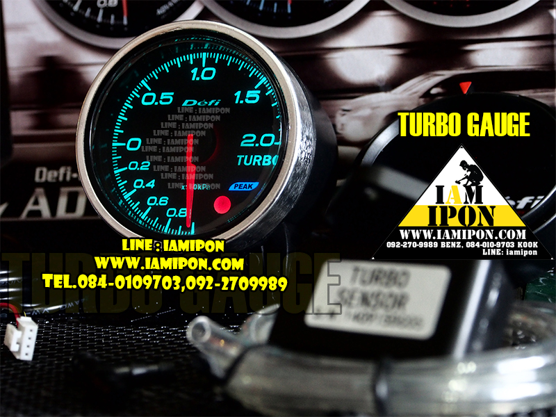 BF ADVANCE 13 สี TURBO 2.0 วัดบูสเทอร์โบ