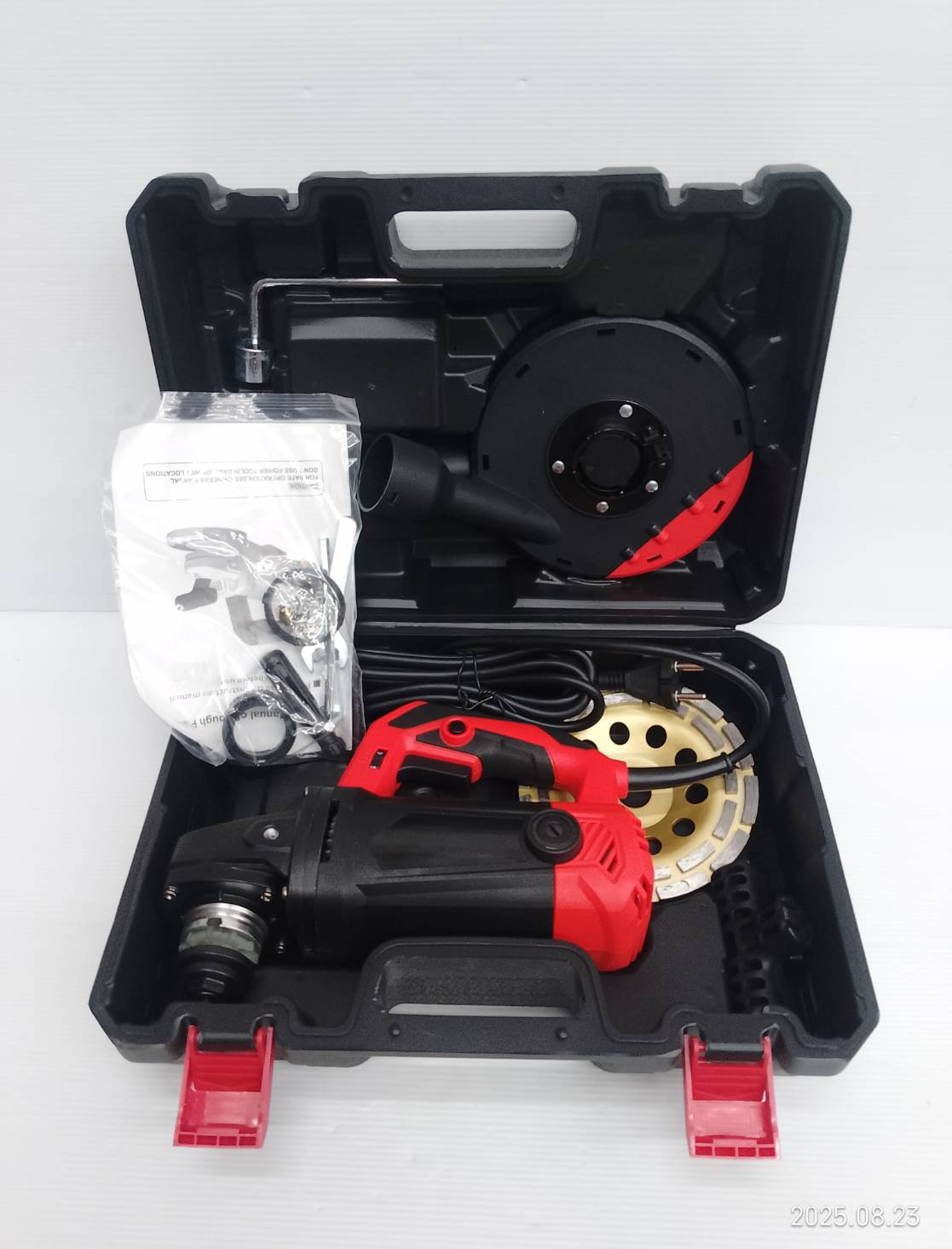 OKURA เครื่องขัดหิน6" A-OK-SPM150 สามารถต่อเครื่องดูดฝุ่นได้