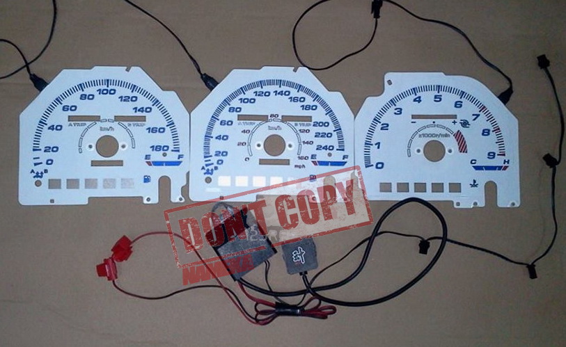 เรือนไมล์ขาว G-Shock Mitsubishi Galant VR-4 89-93