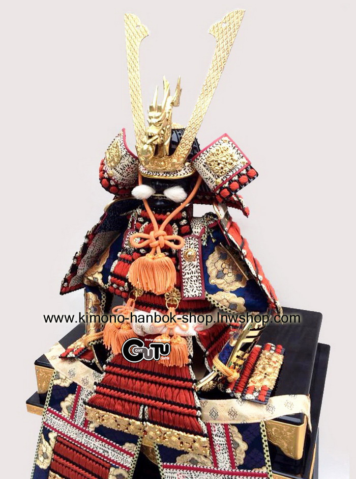 ชุดเกราะซามูไร ญี่ปุ่นแท้ Y O R O I +กล่อง no.4 SIZE:77cm