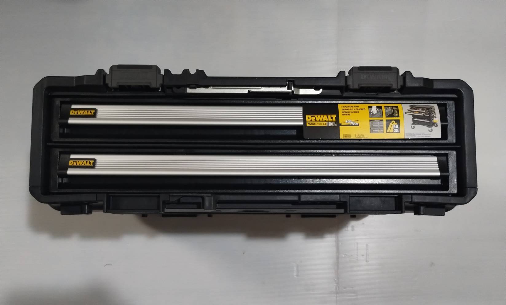 DEWALT รุ่น DWST08520-1 กล่องลิ้นชัก 2 ชั้น Tough System 2.0 DXL