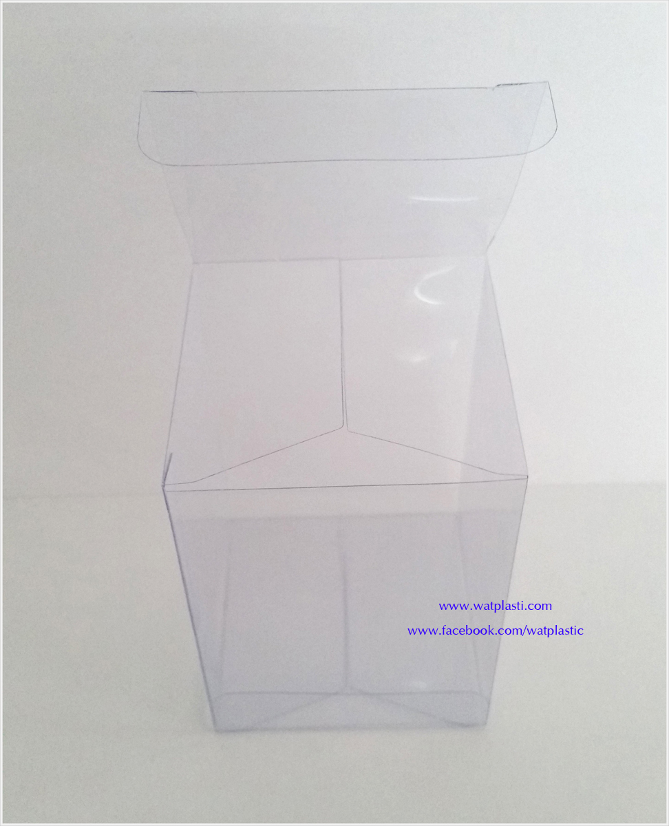 กล่องคัพเค้ก มาการอง 6.4 x 6.4 x 8.9 cm