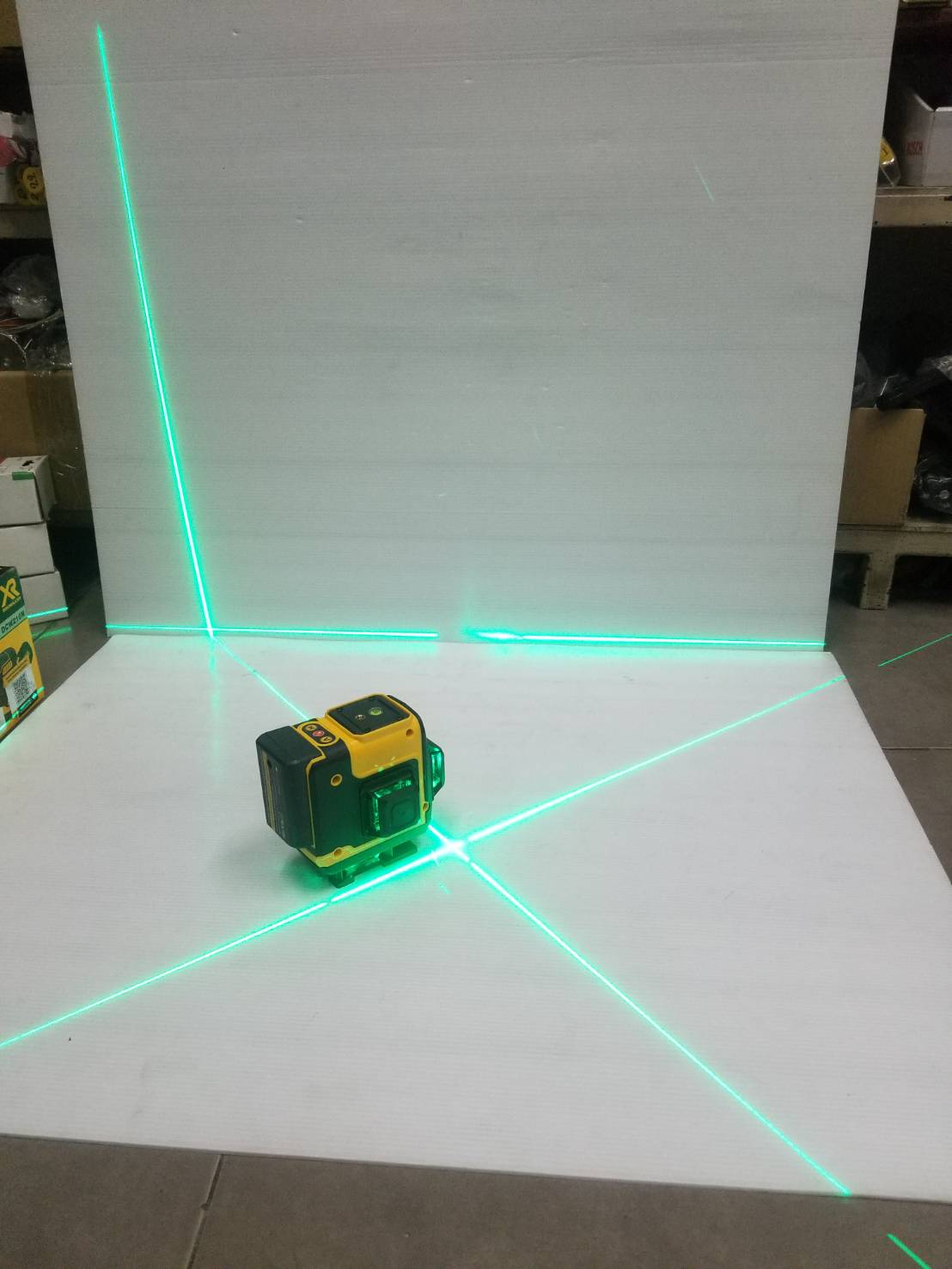 เลเซอร์ระดับ12เส้น แสงเขียว WD-12 BONCHI พร้อมขาตั้ง