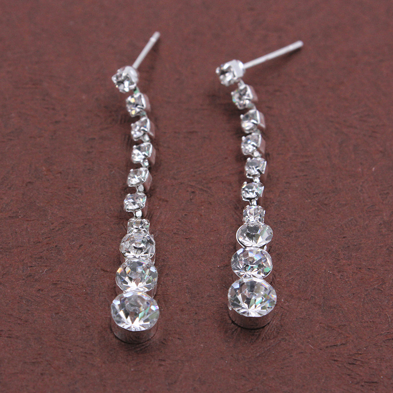 (พร้อมส่ง) สร้อยคอ+ต่างหู 005 (เข็ม)