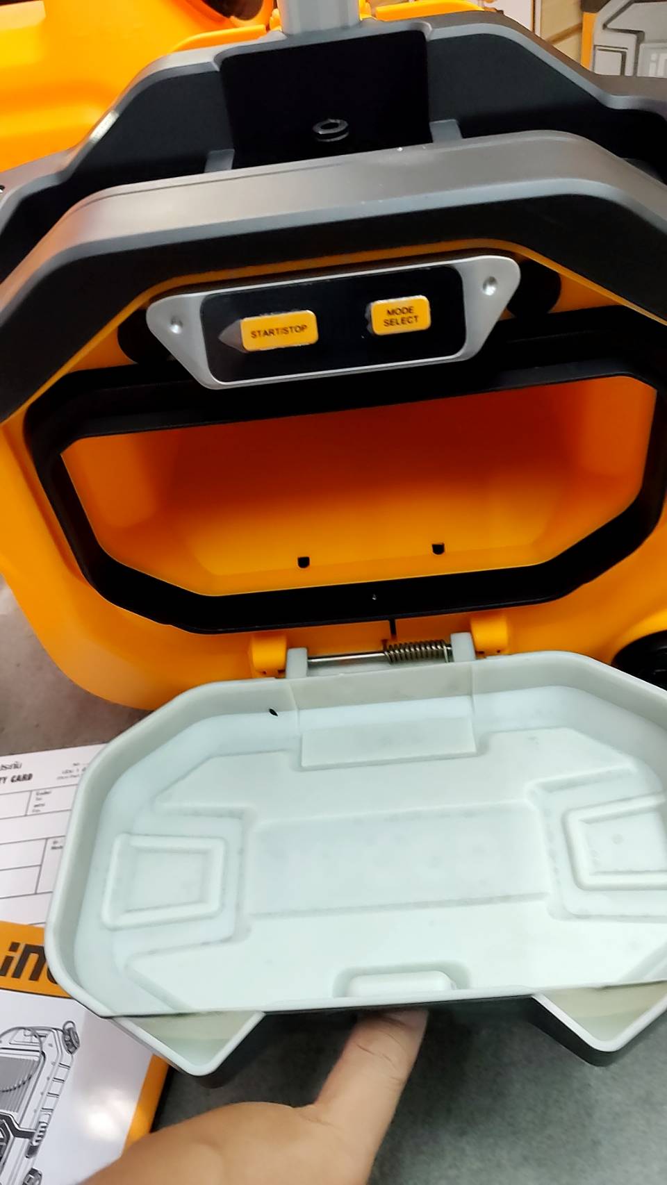 INGCO เครื่องฉีดน้ำแรงดันสูง80บาร์ 40V CPWLI4006 (ไม่รวมแบต ไม่รวมแท่นชาร์จ)