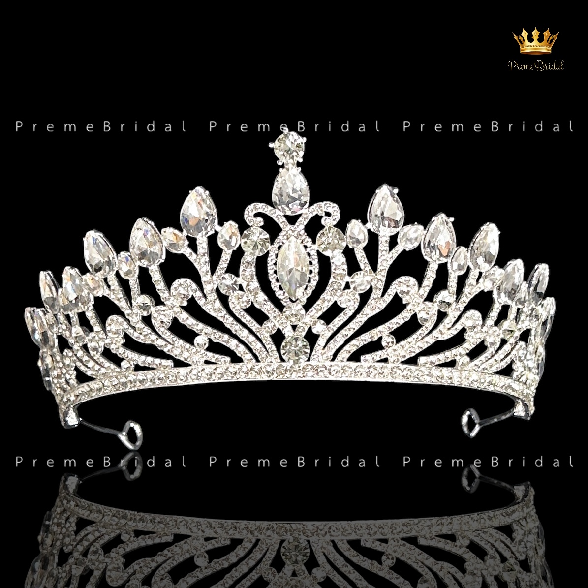 (พร้อมส่ง) เทียร่า 436 มงกุฎนางงาม งานสวย เจ้าสาว ปราณีต QCเพชรทุกเม็ด สินค้าพร้อมส่งจากไทย