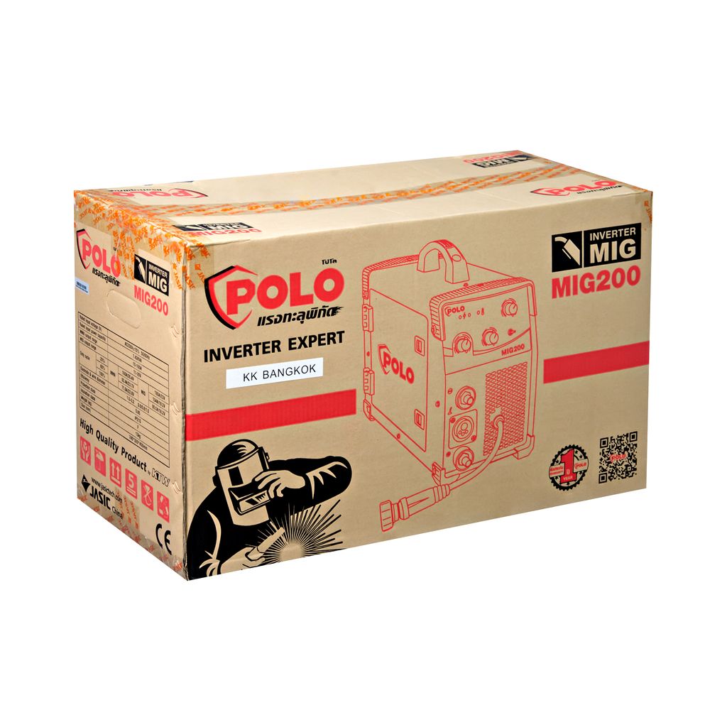 ตู้เชื่อมมิกซ์ 2ระบบ MIG / MMA MIG200 POLO