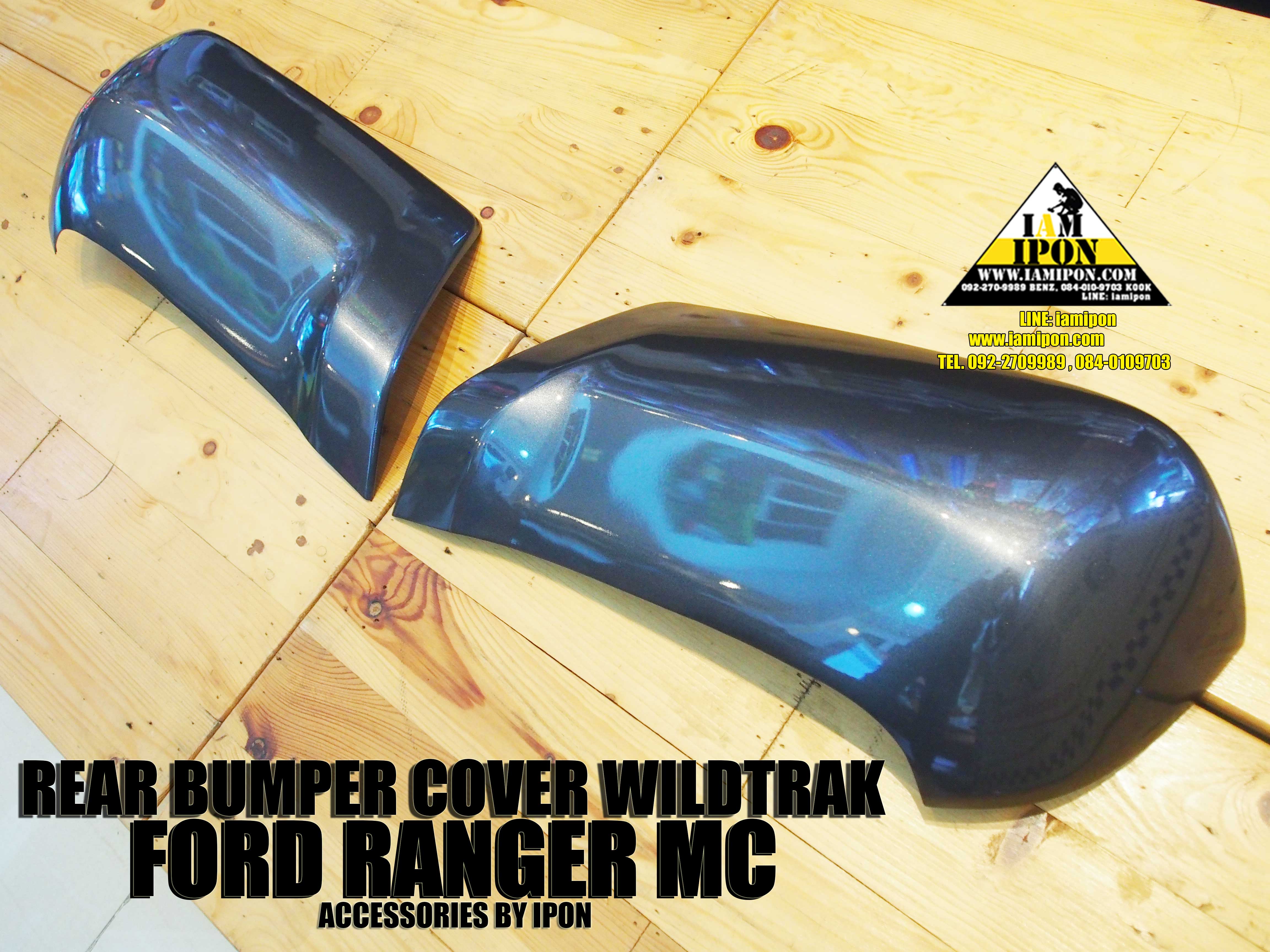 REAR BUMPER COVER FORD RANGER MC WILDTRAK ครอบกันชนท้ายไวลด์แทรคฟอร์ดเรนเจอร์ MC