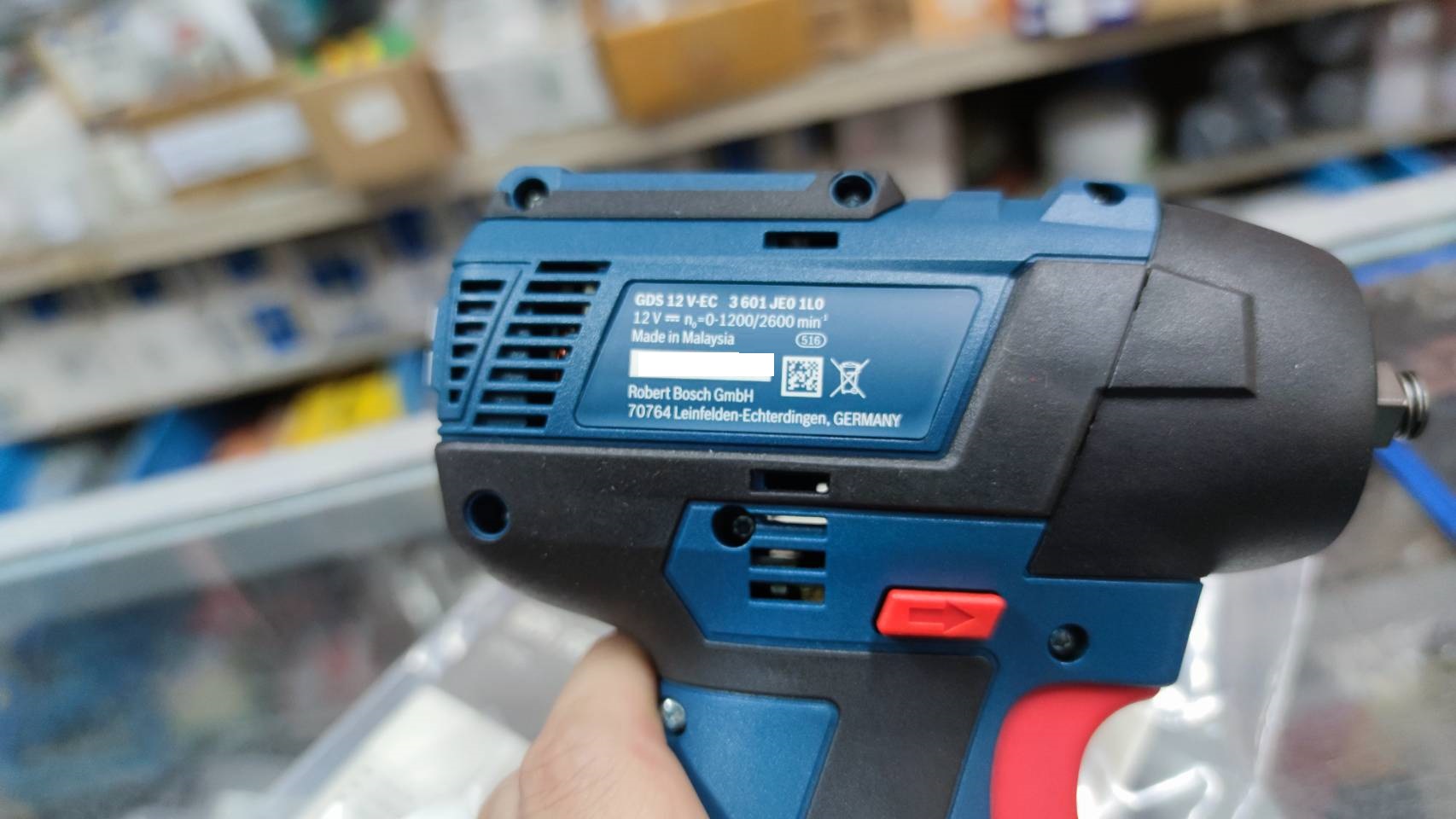 บล็อกไร้สาย3/8 GDS12V-EC BOSCH SOLO