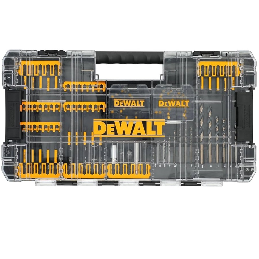 ชุดดอกสว่าน+ไขควง DWANGFT100SET 100 ชิ้น DEWALT