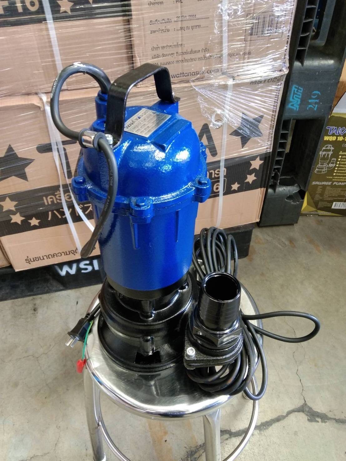 ปั้มไดโว่2" ดูดโคลน MRT029 TAKARA WQD 10-12-0.75