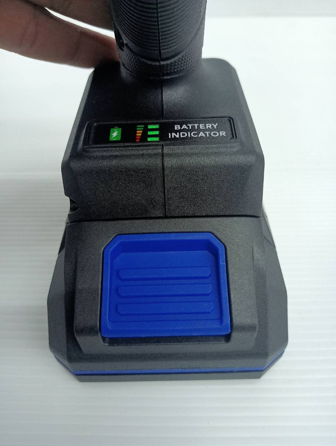 TEXUS BULL สว่านกระแทกไร้สาย คอสั้น 55Nm 20V แบตเตอรี่ 2.0Ahx2 Impact Drill TX-9633