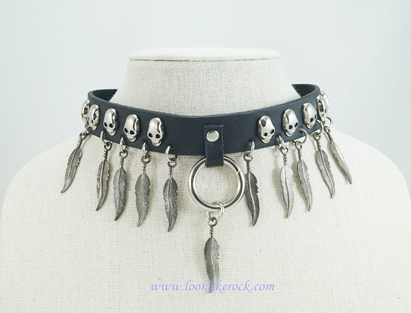 สายรัดคอ (Chocker) Punk Rock Style
