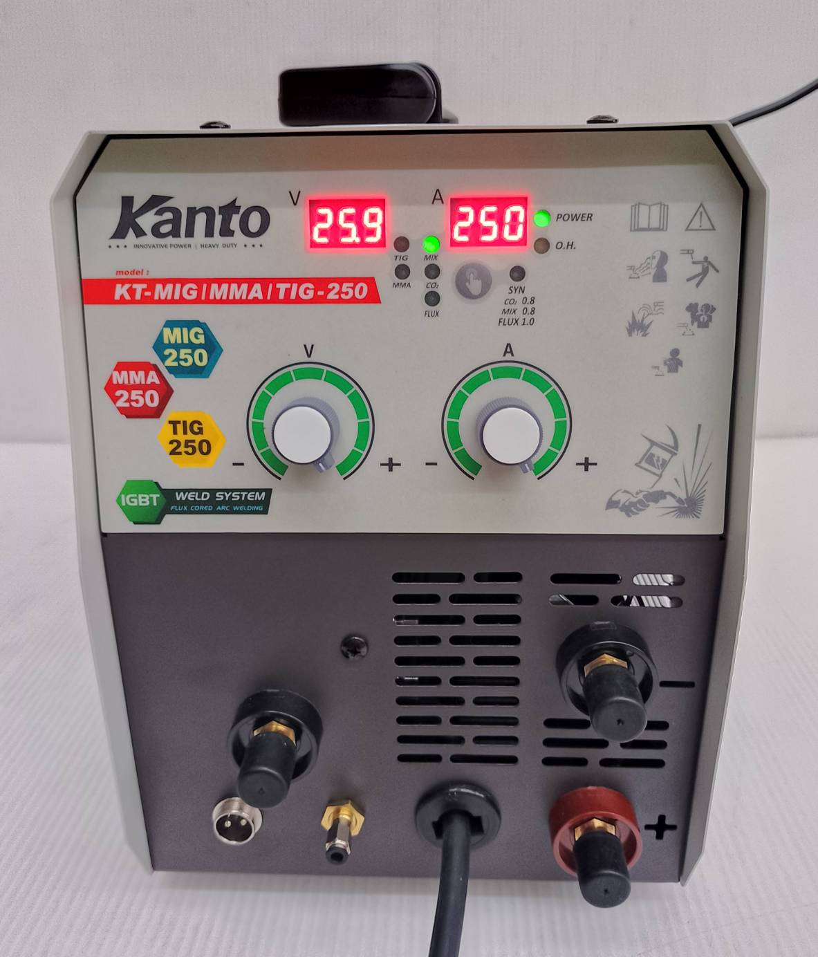 เครื่องเชื่อม3ระบบ KT-MIG/MMA/TIG-250 KANTO