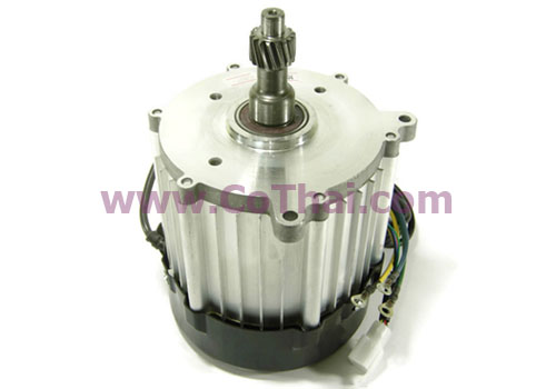 บัสเลสมอเตอร์ 48v 1,000w รอบสูง ไร้แปรงถ่าน(BLDC) 16ฟัน 5รูยึด