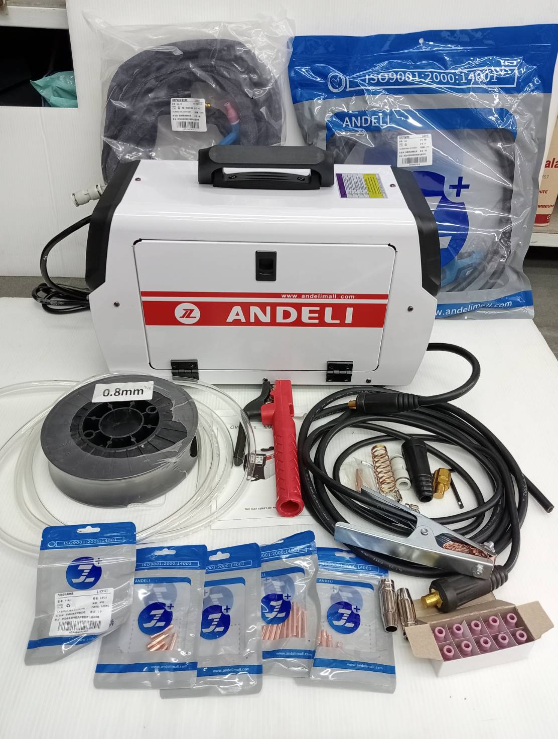Andeli MIG-270TPL เครื่องเชื่อมเย็น เชื่อมMIG / COLD / PULSE / TIG / MMA