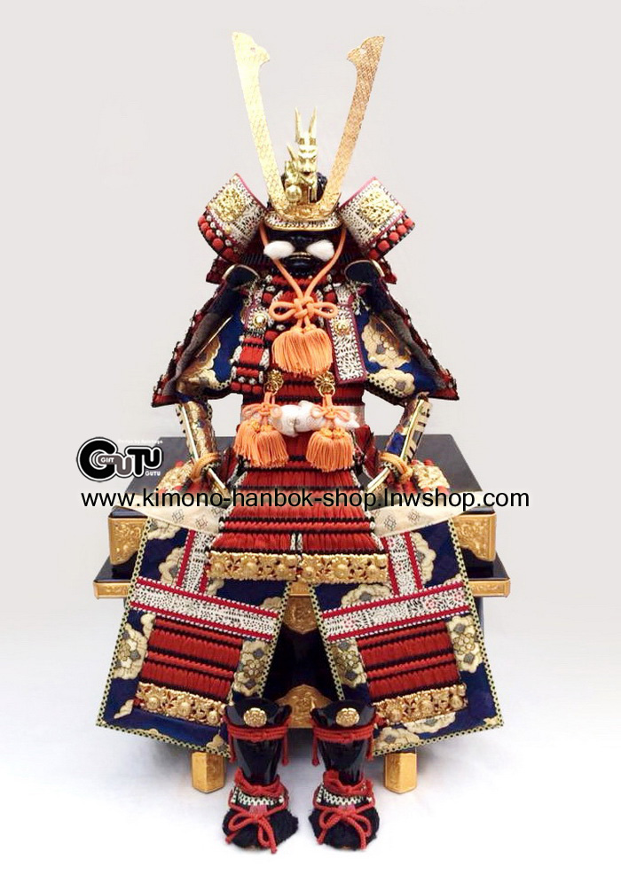 ชุดเกราะซามูไร ญี่ปุ่นแท้ Y O R O I +กล่อง no.4 SIZE:77cm