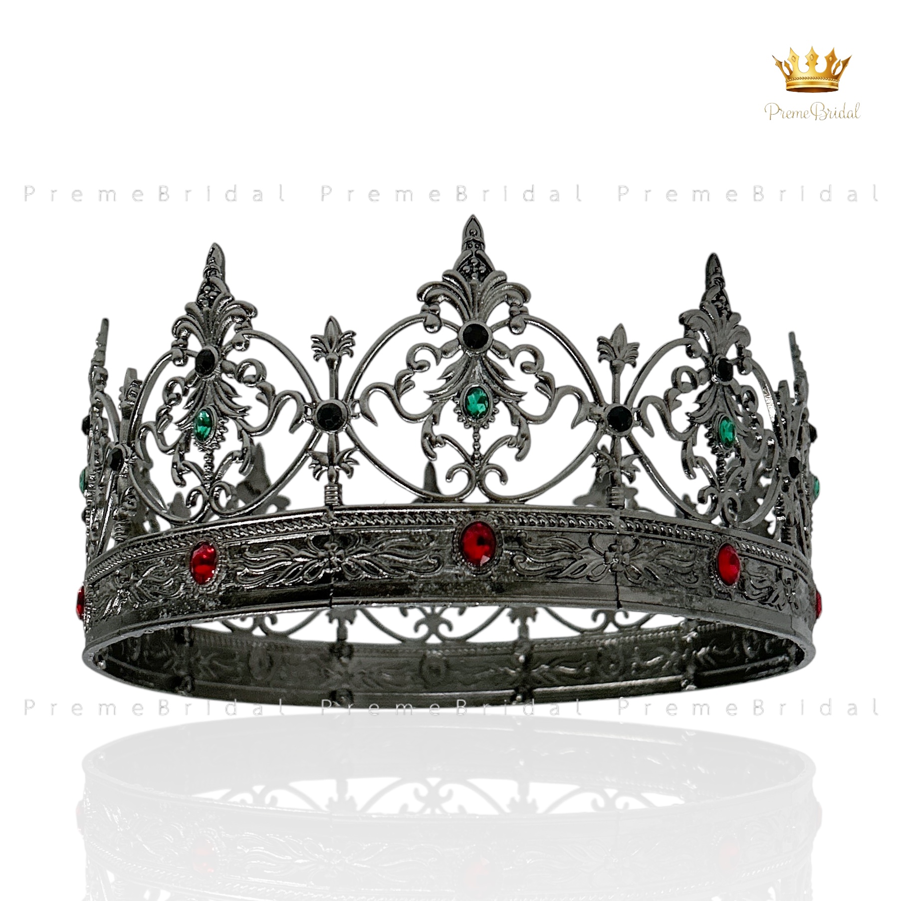 (พร้อมส่ง) มงกุฏผู้ชาย 104 สีดำ งานเจ้าชาย งานพระราชา การประกวด สินค้าพร้อมส่ง ไม่ต้องรอนาน งานพรีเมี่ยม ส่งด่วนจาก จ.อุบลราชธานี