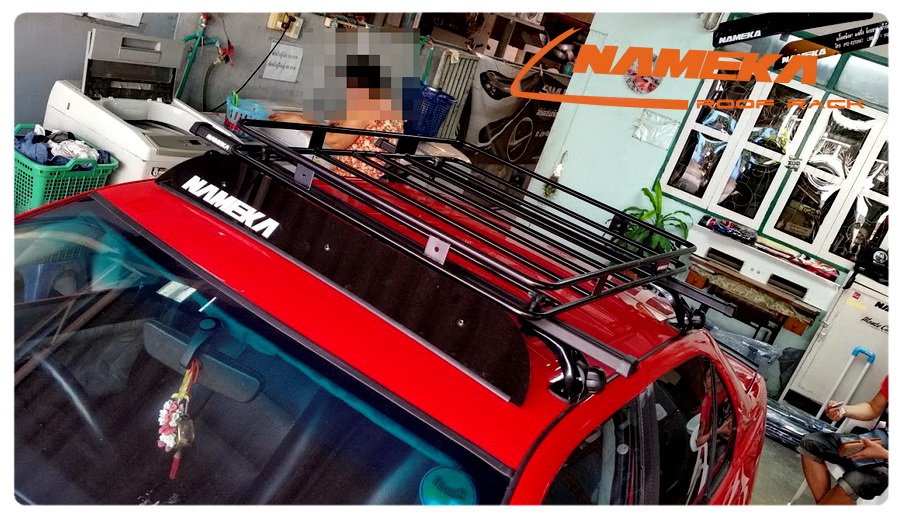 roof rack NC-08 ชุดขาจับแร็คหลังคาพร้อมคานขวาง BMW E36 (ตรงรุ่น)