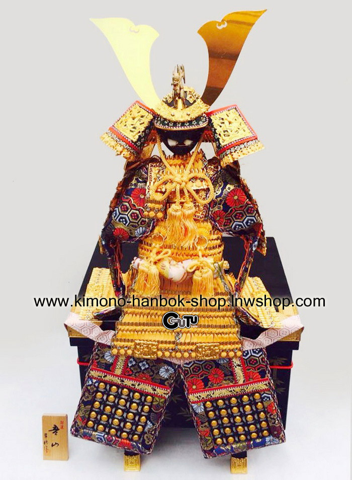 ชุดเกราะ ซามูไร ญี่ปุ่นแท้ Y O R O I +กล่อง L no.2