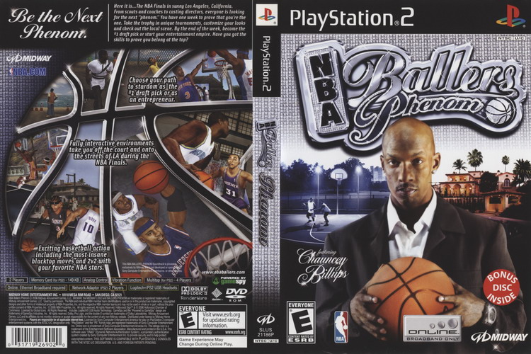 NBA BALLERS PHENOM [US : DVD5 1 Disc]