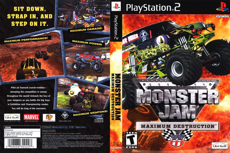 MONSTER JAM MAXIMUM DESTRUCTION [US : CD 1 Disc]