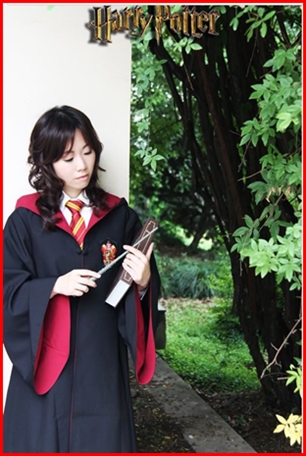 ชุดเสื้อคลุมแฮรี่พ็อตเตอร์ # บ้าน Gryffindor