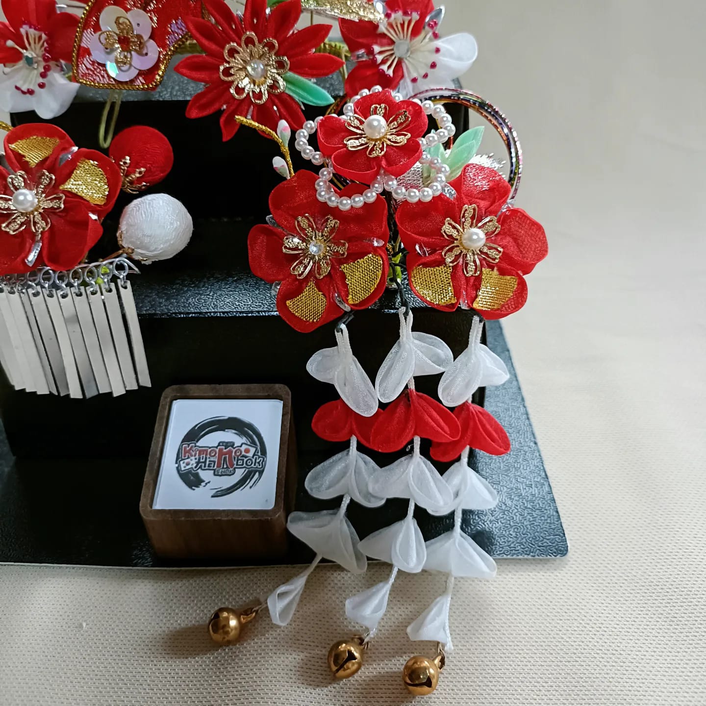 ชุดปิ่นดอกไม้ญี่ปุ่นใหญ่PINJ038