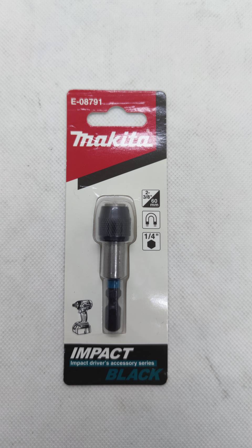แกนจับดอกไขควงแม่เหล็ก IMPACT BLACK MAKITA #E-08791