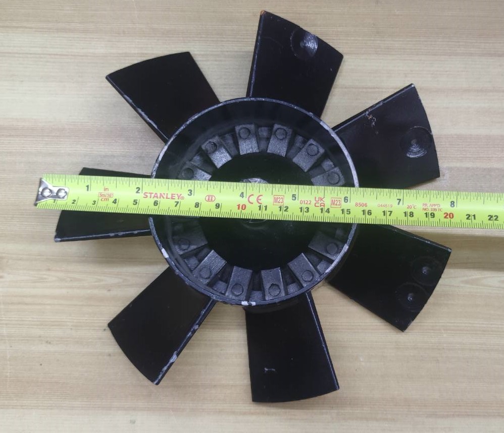 อะไหล่ใบพัดลมอุโมง 8" OKURA