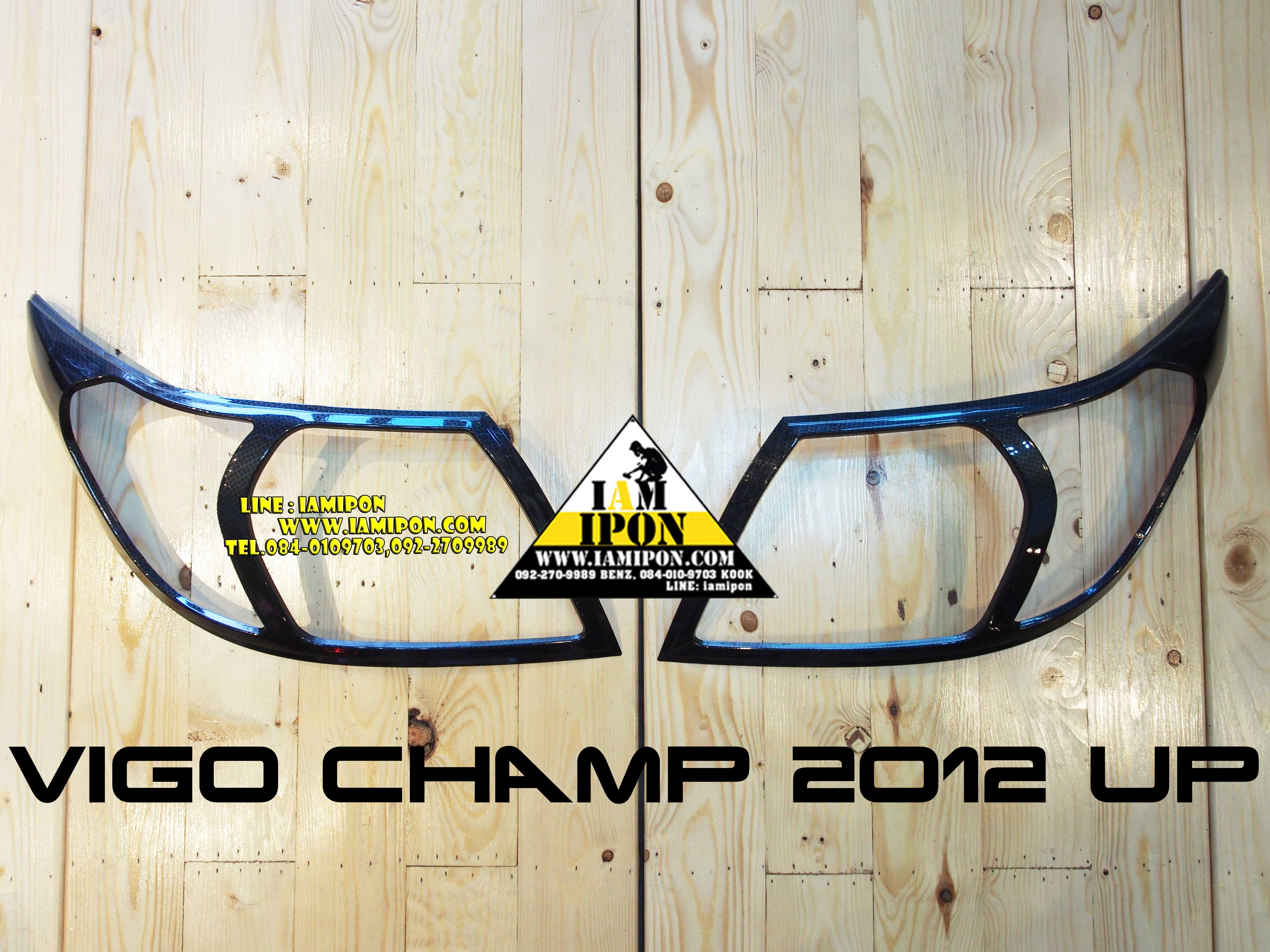 HEAD LAMP COVER CARBON ครอบไฟหน้าคาร์บอนดำ