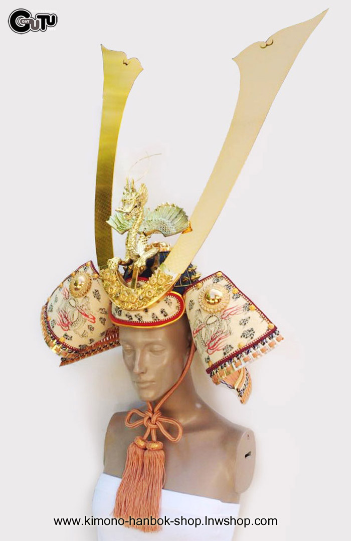 หมวกนักรบ พร้อมกล่อง XL (ขนาดสัดส่วน เท่าคนจริง)